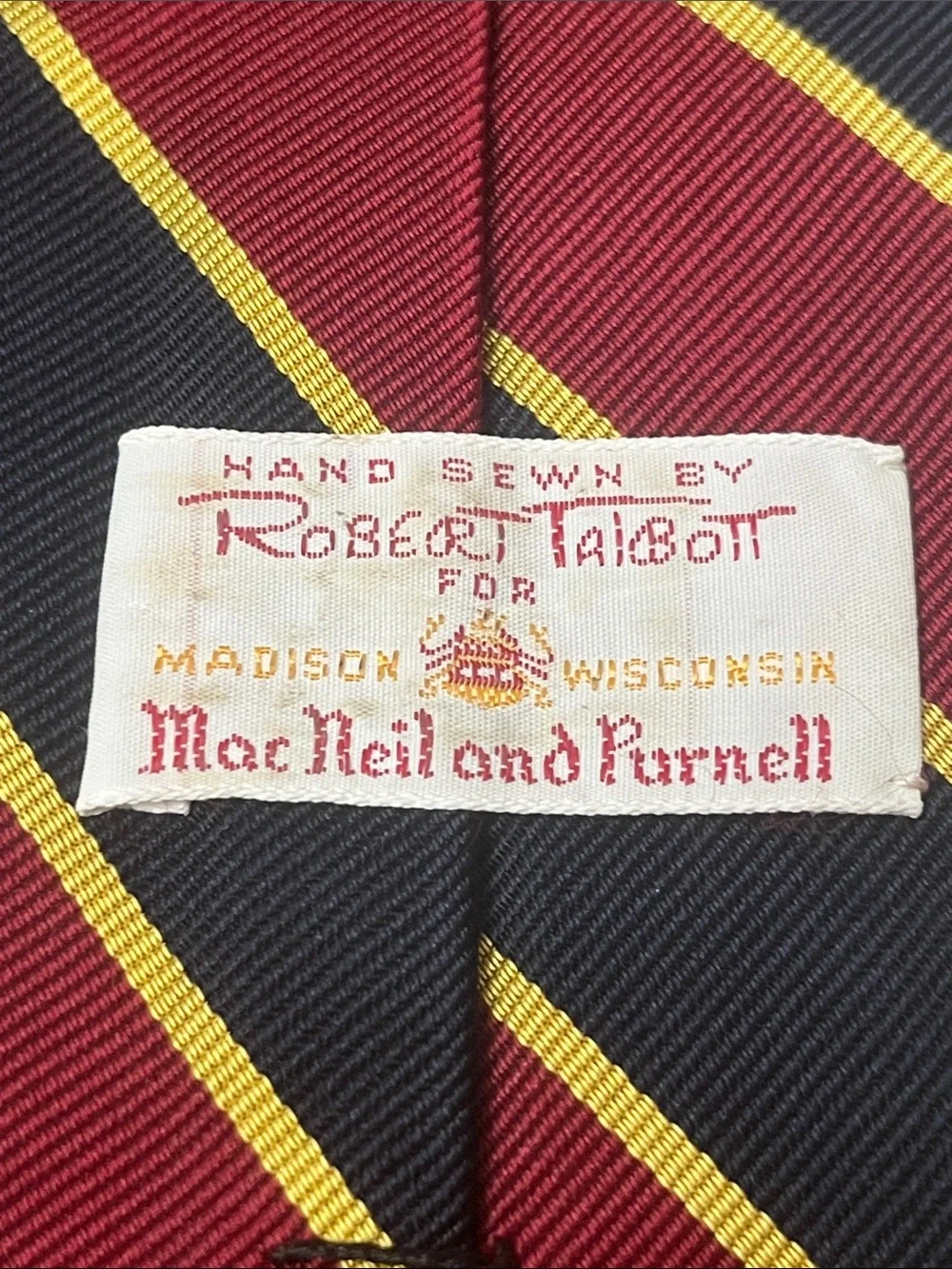 Robert Talbott my mother